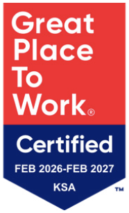 Great Place To Work Certified, Feb 2026 – Feb 2027, KSA